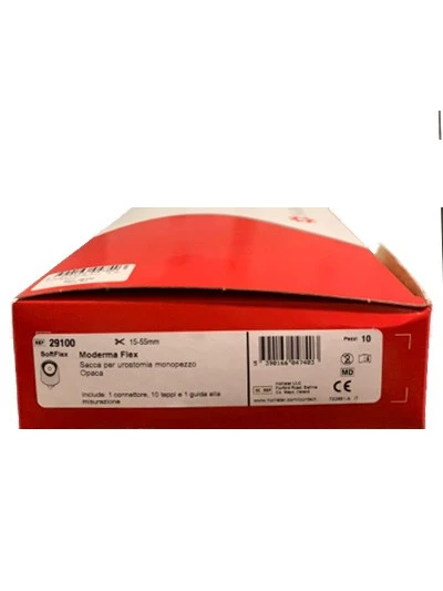 MODERMA SACCA UROSTOMIA OPACA 15/55 - COD.29100 10PZ. 2