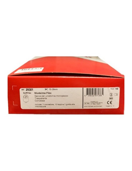 MODERMA FLEX SACCA CONVESSA 15/38 - 10PZ COD.29301