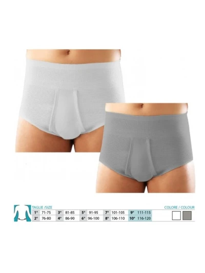 ORIONE 309 SLIP CONTENITIVO UOMO APERTO - BIANCO