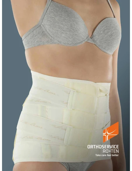 RO+TEN LITECROSS91 - BUSTO ORTOPEDICO ELASTICO ALTO PER RACHIDE LOMBARE
