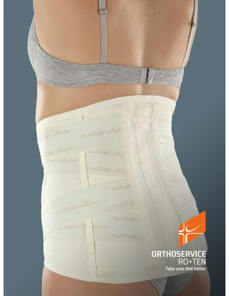 RO+TEN LITECROSS91 - BUSTO ORTOPEDICO ELASTICO ALTO PER RACHIDE LOMBARE