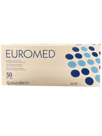 EUROMED MEDICAZIONE POSTOPERATORIA CM10X20 50PZ.