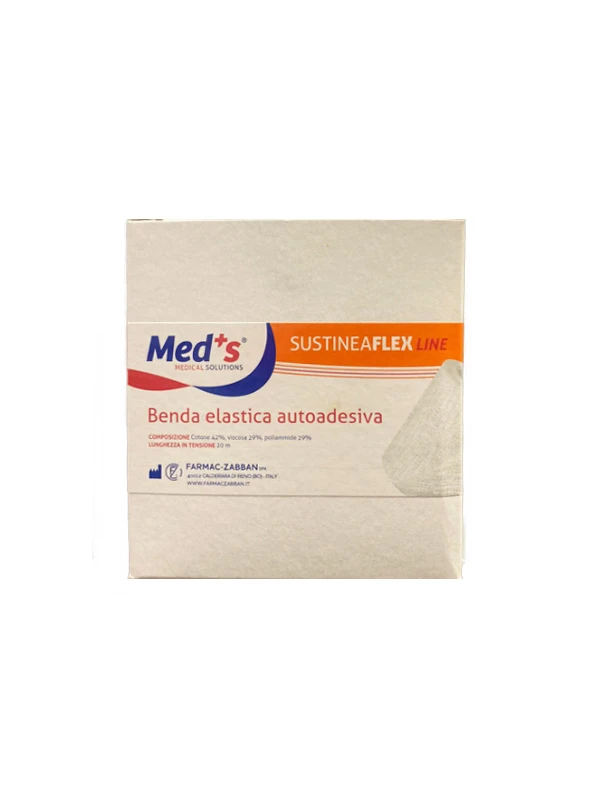 MED'S SUSTINEAFLEX - BENDA ELASTICA AUTOADESIVA 10CMX20M