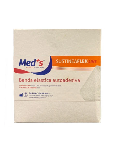 MED'S SUSTINEAFLEX - BENDA ELASTICA AUTOADESIVA 10CMX20M