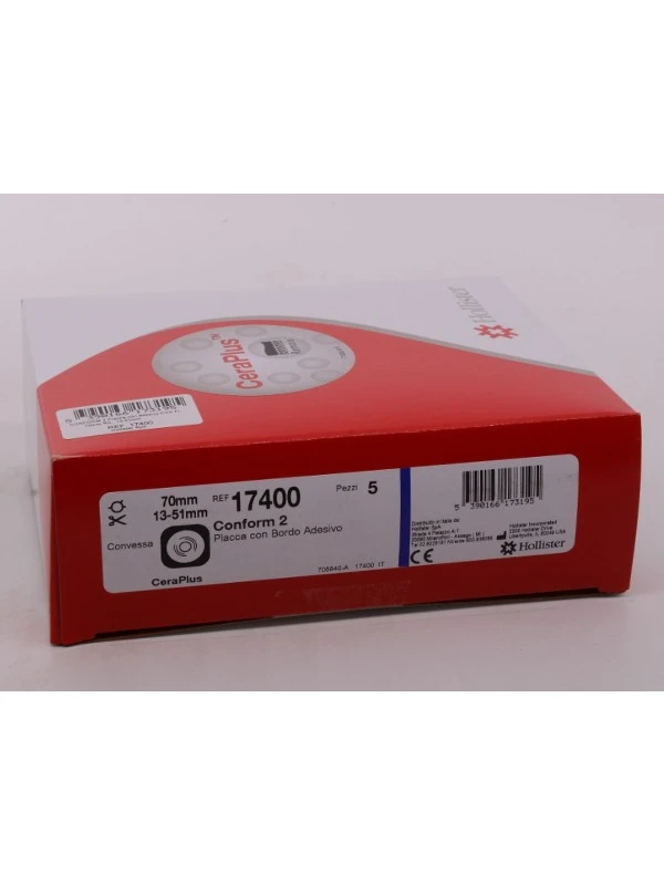 CONFORM2 PLACCA CONVESSA 70MM - COD.17400 5PZ.