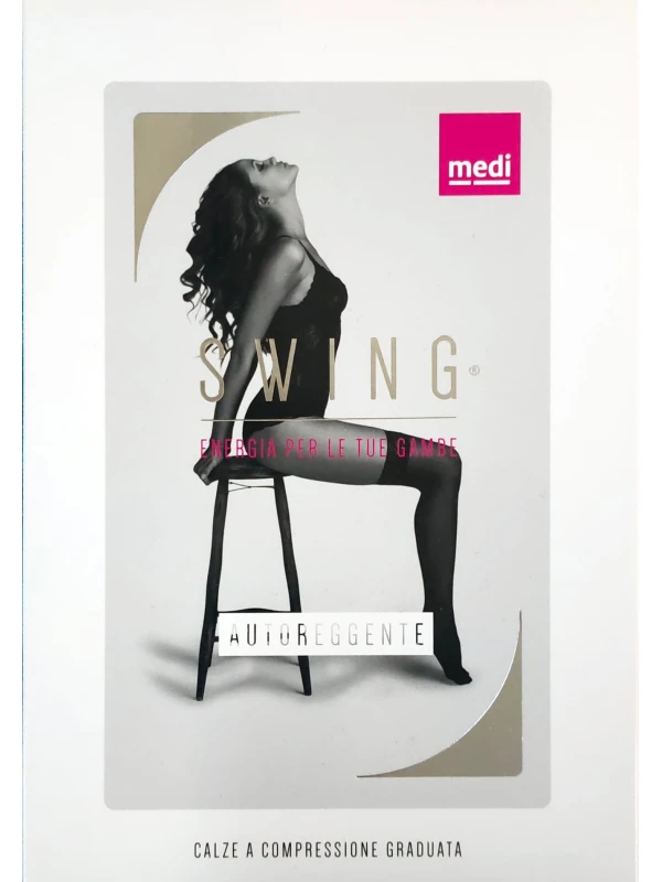 MEDI SHEER&SOFT 14 CALZA AUTOREGGENTE NERA - COD.7050SFA