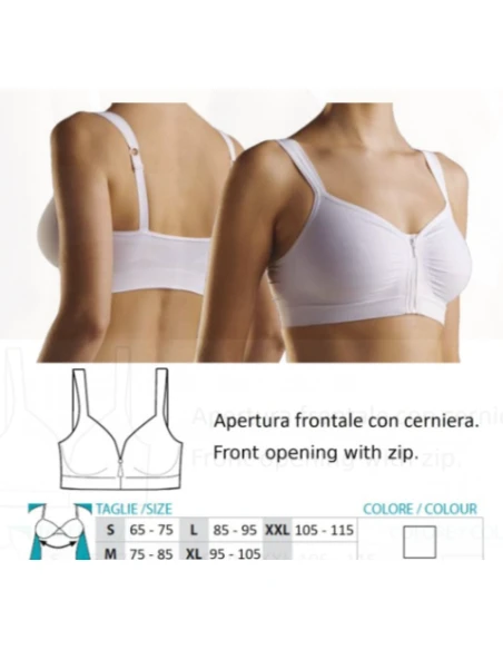 ORIONE 9650 - REGGISENO POST-OPERATORIO CON ZIP