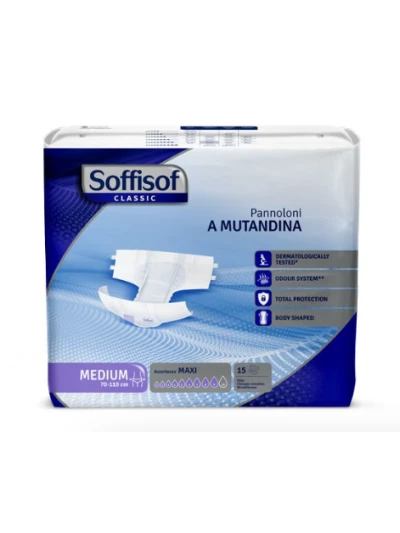 SOFFISOF CLASSIC PANNOLONI A MUTANDINA - MAXI M 15PZ