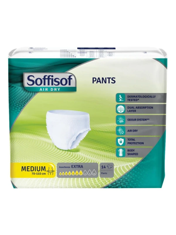 SOFFISOF AIR DRY PANTS EXTRA TAGLIA M 14PZ