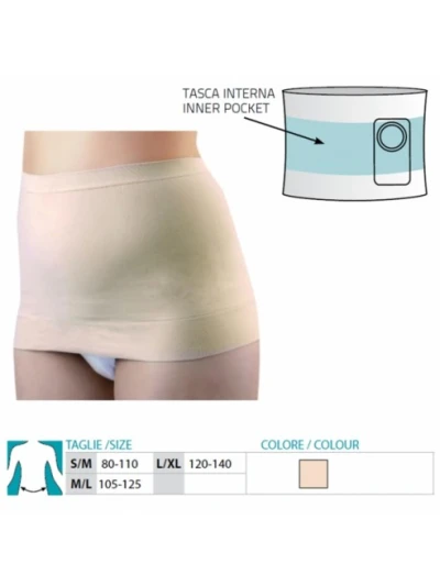 ORIONE 3055 FASCIA STOMIA SENZA CUCITURE - UNISEX 2