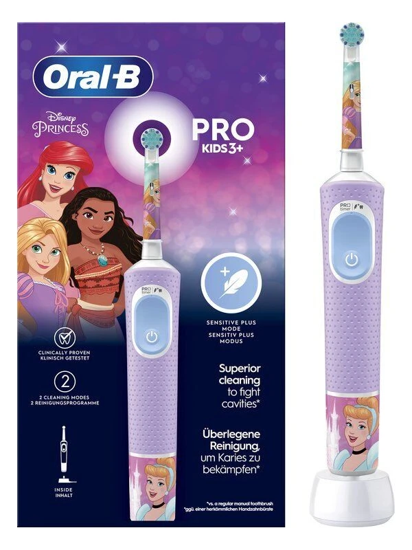 ORALB VITALITY PRINCESS SPAZZOLINO ELETTRICO 3+ ANNI