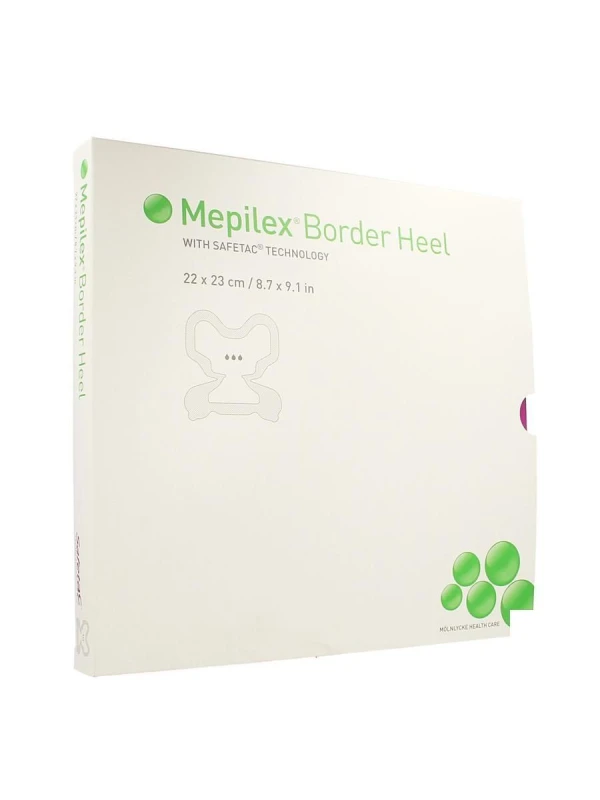 MEPILEX BORDER HEEL 22X23 10PZ