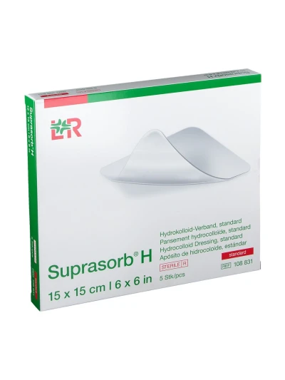 SUPRASORB H - STANDARD MEDICAZIONE 15X15CM - 5PZ