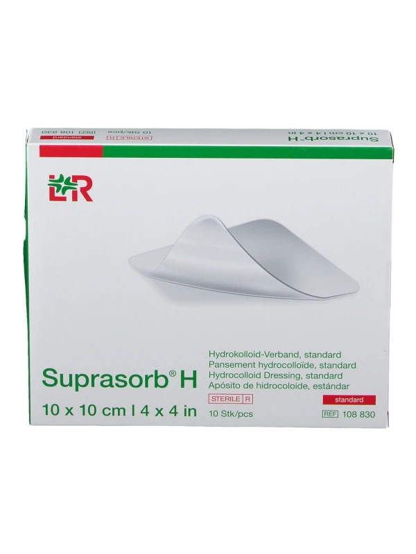 SUPRASORB H STANDARD - MEDICAZIONE 10X10CM - 10PZ