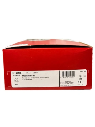 MODERMA FLEX - SACCA COLOSTOMIA 35MM - 30PZ. COD.62135
