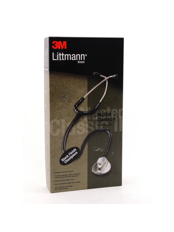 STETOSCOPIO LITTMAN MASTER CLASSIC II - NERO