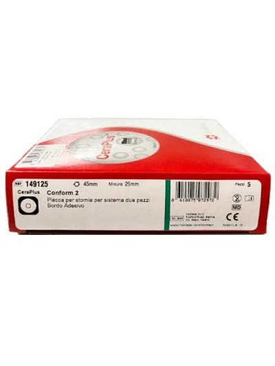 CONFORM2 PLACCA PIANA 25MM - COD.149125 5 PZ.