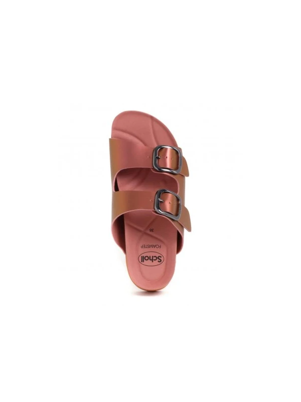 SCHOLL - SANDALI VALLY IN SIMILPELLE CON DOPPIA FIBBIA VARI COLORI