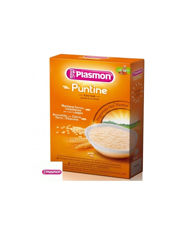 PLASMON PASTINA PUNTINE 340G