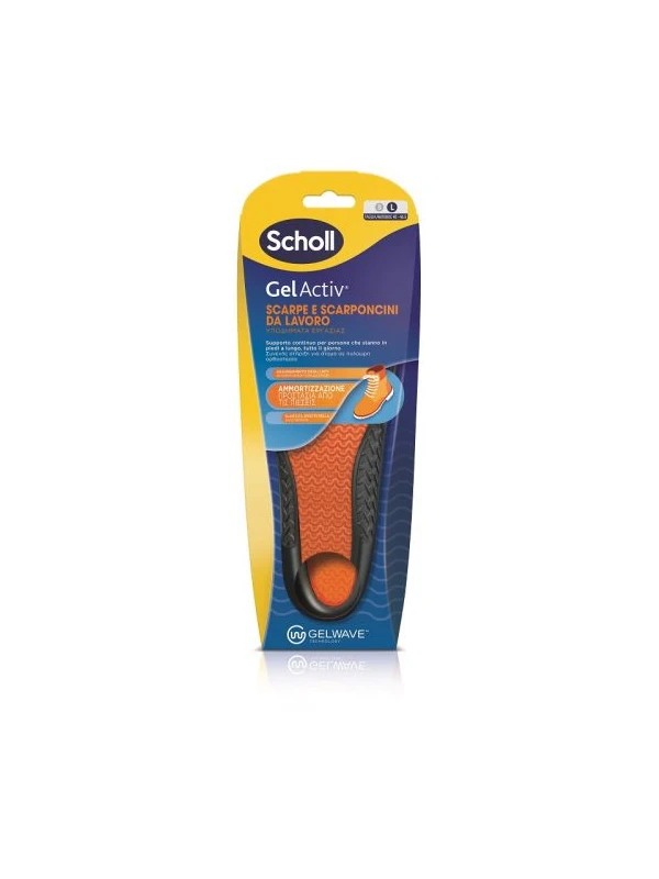 SCHOLL SOLETTE GELACTIV PER SCARPE DA LAVORO - TAGLIA L