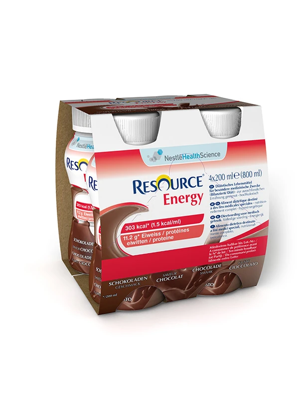 RESOURCE ENERGY CIOCCOLATO - 4X200ML