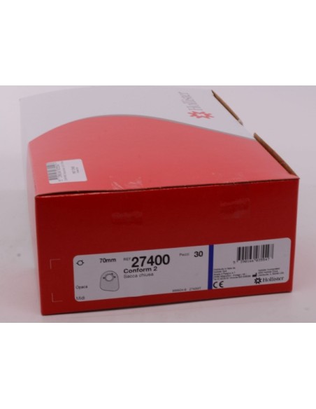 HOLLISTER CONFORM2 SACCA CHIUSA 70MM - COD.27400 30PZ