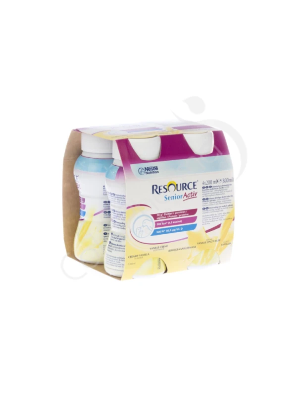 RESOURCE SENIOR ACTIVE VANIGLIA - 4X200ML