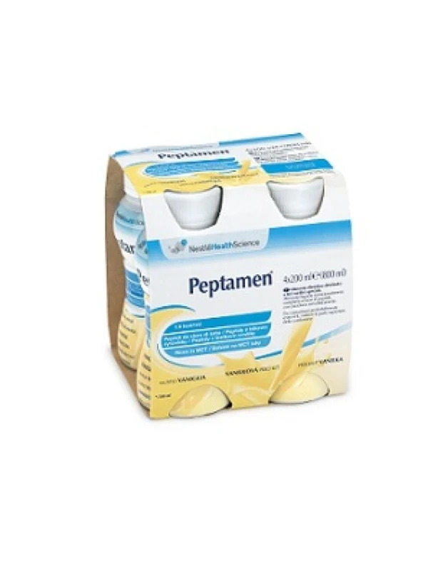 PEPTAMEN GUSTO VANIGLIA - 4PZ DA 200ML