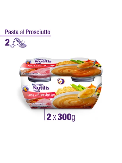NUTILIS PASTI PASTA/PROSCIUTTO - 2X300GR