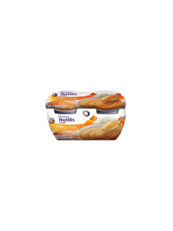 NUTILIS PASTI POLLO/CAROTE - 2X300G