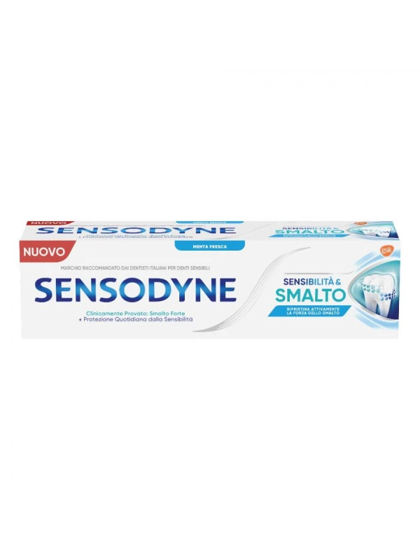 SENSODYNE DENTIFRICIO SENSIBILITA' E SMALTO - MENTA FRESCA