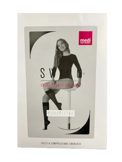 MEDI 18MMHG GAMBALETTO NERO - COD.2850