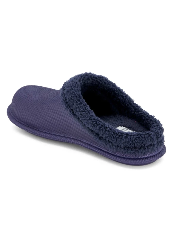 CIABATTE NEEVA EVA CON PELLICCIA - BLU O GRIGIO