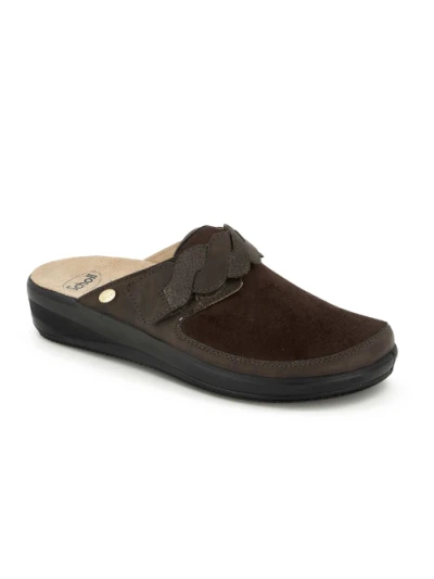 SCARPA MAUREEN BRAID - SCAMOSCIATA MARRONE