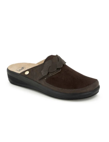 SCARPA MAUREEN BRAID - SCAMOSCIATA MARRONE