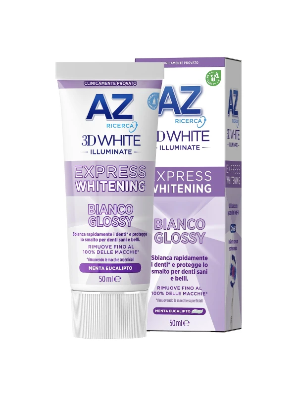 AZ 3D WHITE DENTIFRICIO LUXE BIANCO GLOSSY