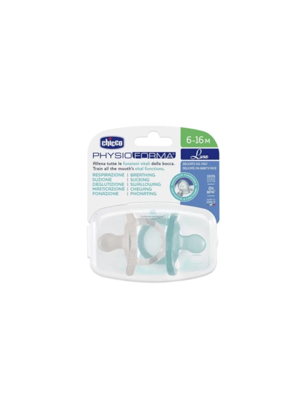 CHICCO CIUCCIO LUXE 6-16 MESI BOY - 2PZ.