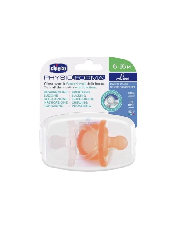 CHICCO CIUCCIO LUXE 6-16 MESI GIRL - 2PZ.