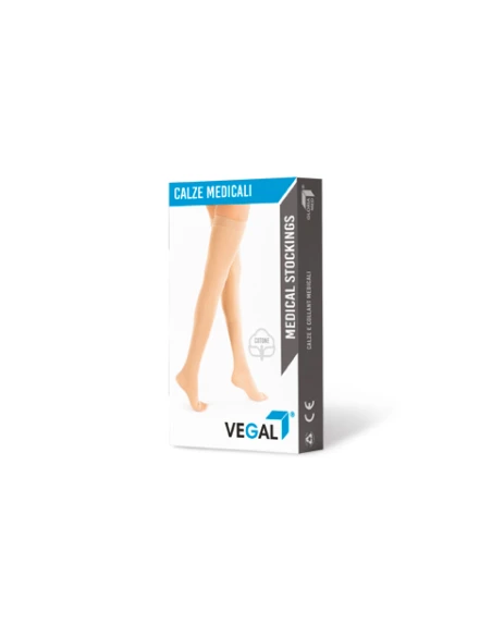 GLORIA VEGAL+ GAMBALETTO BEIGE PUNTA APERTA - 1PAIO