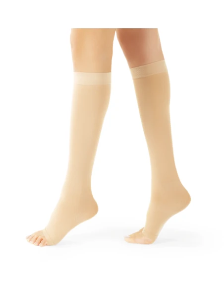 GLORIA VEGAL+ GAMBALETTO BEIGE PUNTA APERTA - 1PAIO