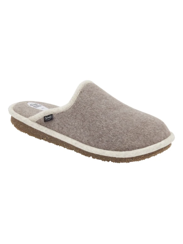 SCHOLL - PANTOFOLE WINNIE IN COTONE RICICLATO