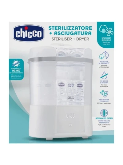 STERILIZZATORE CON ASCIUGATORE CHICCO - 0 MESI+