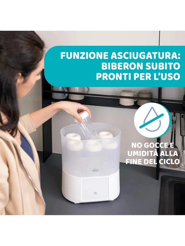 STERILIZZATORE CON ASCIUGATORE CHICCO - 0 MESI+