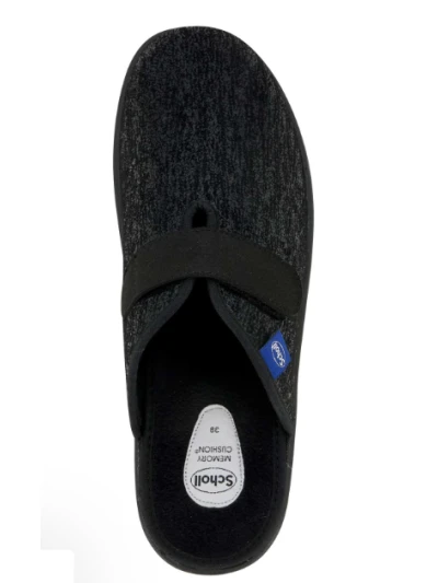 SCHOLL SCARPE ELSA CON STRAPPO - STAMPA NERA 2