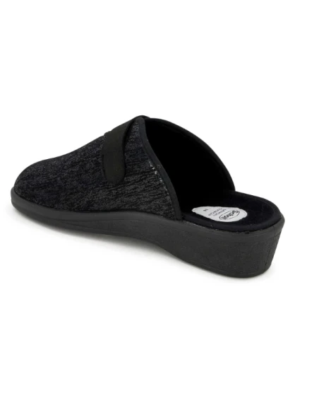 SCHOLL SCARPE ELSA CON STRAPPO - STAMPA NERA