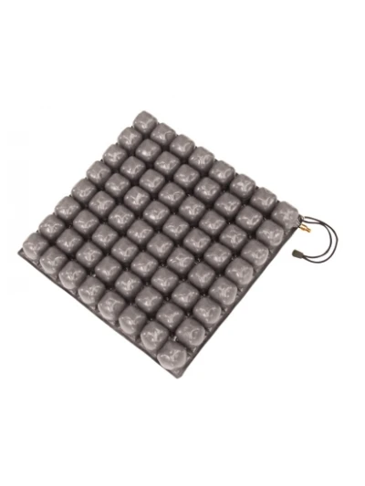 CUSCINO A BOLLE D'ARIA IN PVC CM.40X40X6