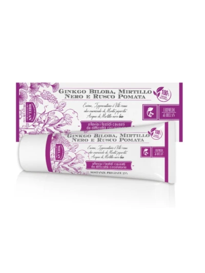 I RIMEDI HELAN - CREMA GINKGO BILOBA, MIRTILLO NERO E RUSCO