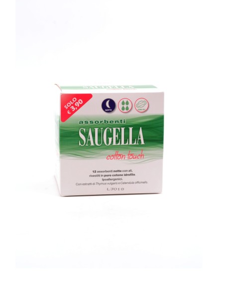 SAUGELLA ASSORBENTI NOTTE CON ALI - 12PZ