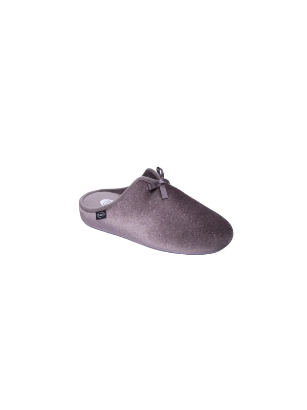 SCHOLL PANTOFOLE RACHELE - VELLUTO GRIGIO TAGLIA 40