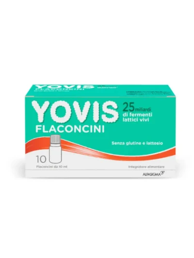 YOVIS FLACONCINI FERMENTI LATTICI 25 MILIARDI - 10 FLACONI
